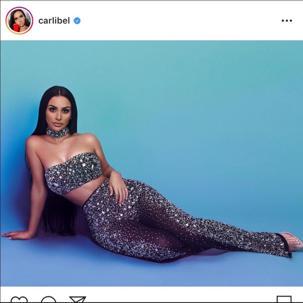 Missguided X Carli Bybel Crop Top